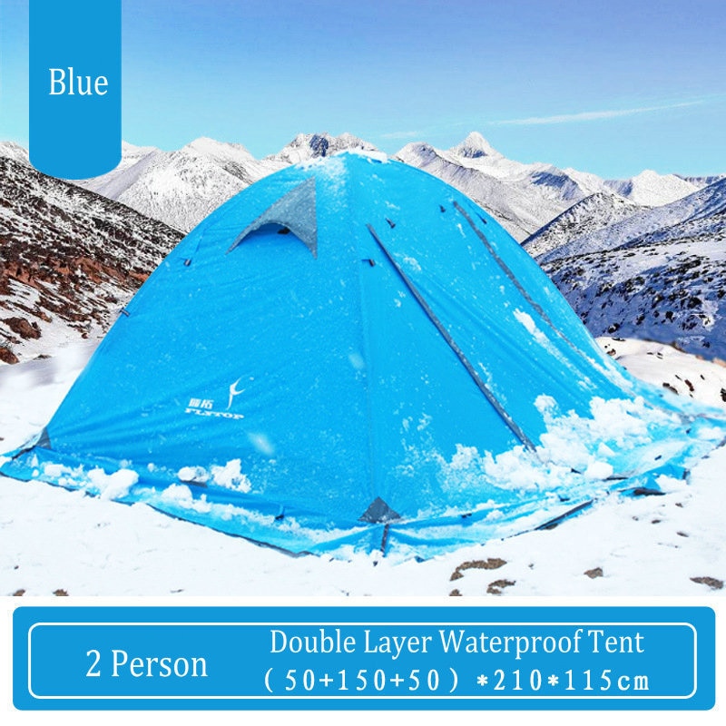 Four-Season Tent with Snow Skirt