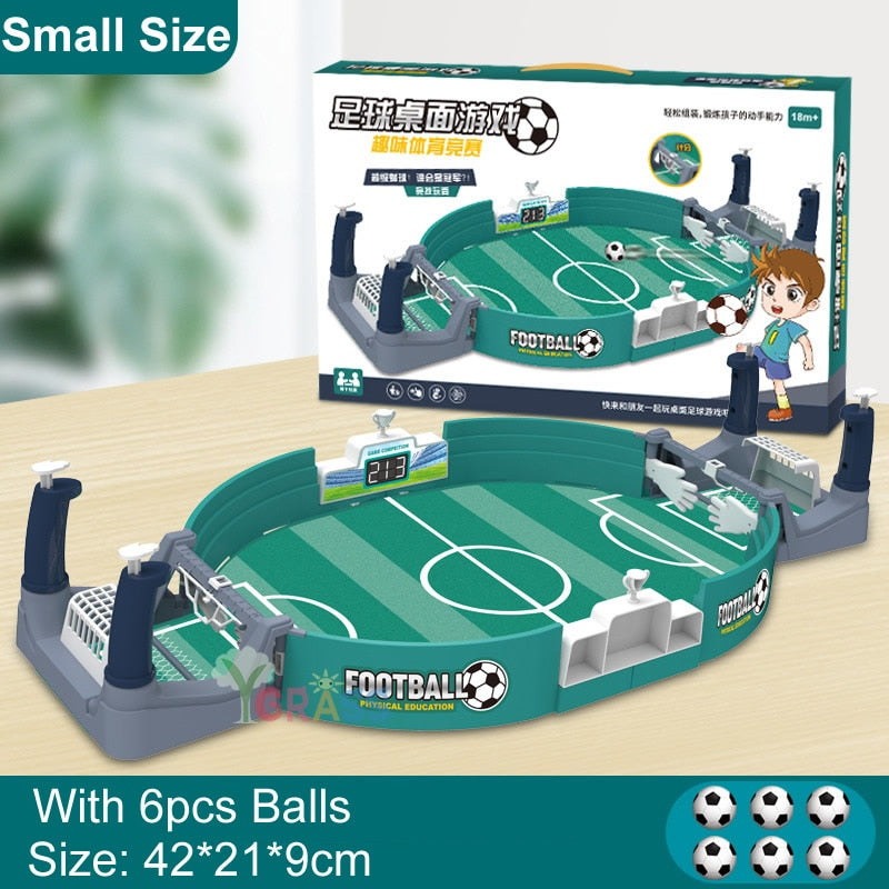 Soccer Table Football Board Game For Family Party Tabletop Play Ball Soccer Toys Kids Boys Sport Outdoor Portable Multigame Gift