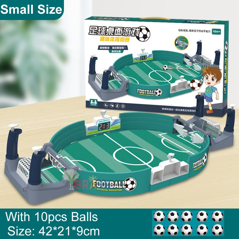 Soccer Table Football Board Game For Family Party Tabletop Play Ball Soccer Toys Kids Boys Sport Outdoor Portable Multigame Gift