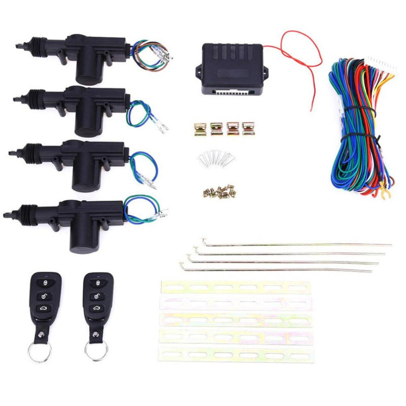 Universal DC 12V Car Remote Control Central Door Locking System Kits Vehicles Anti-theft Alarm Keyless Entry System