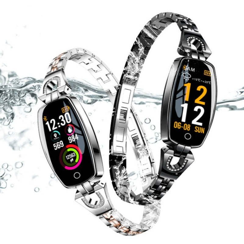 Fashion Smart Wristwatches Women Digital Watches Ladies 2022 Waterproof Heart Rate Monitoring Bluetooth For Android IOS
