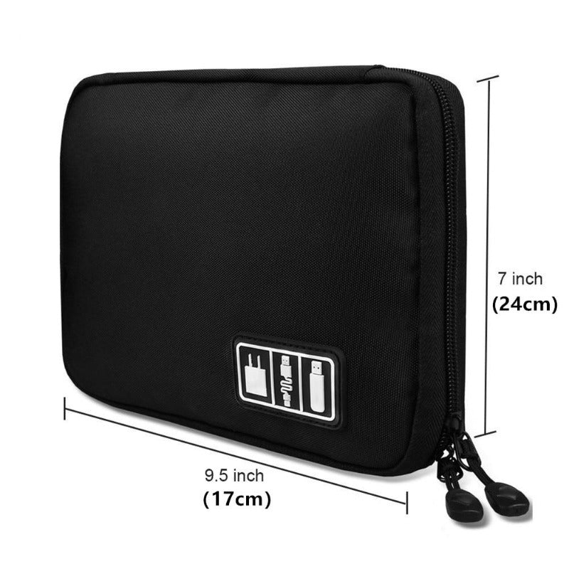 Cable Organizer System Kit Case USB Data Cable Earphone Wire Pen Power Bank Storage Bags Digital Gadget Devices Travel