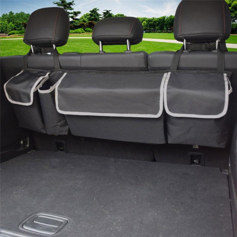 Car Trunk Organizer Backseat Storage Bag High Capacity Multi-use Oxford Car Seat Back Organizers Automobile Interior