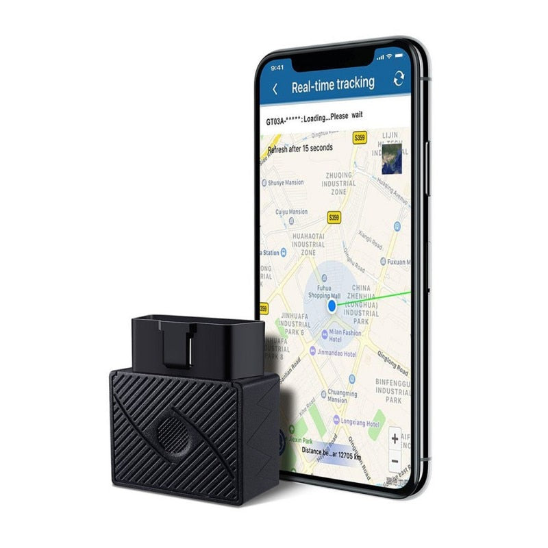 Plug Play 16 PIN Auto Car GPS Tracker Locator With Web Vehicle Fleet Management System IOS & Android APP