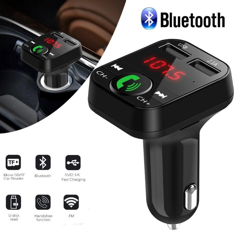 Car MP3 Player User Manual Kit Handsfree Wireless Bluetooth FM Transmitter MP3 Player USB2.0 Charger