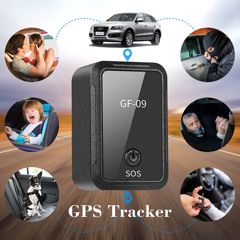 GF09 Mini GPS Locator App control Anti-lost Device Car Tracker Magnetic Recorder For Vehicle/Car/Person Location car tracker