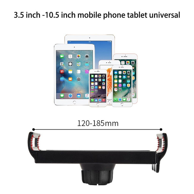 Height Adjustable Tablet Tripod Stand with Flexible Gooseneck Arm and Universal Adjustment Head Smartphone Floor Bed Holder