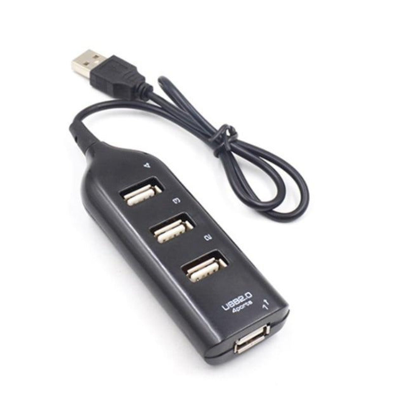 Multi USB Hub 2.0 High Speed Hub Adapter Mini USB 2.0 4 Ports Splitter For PC Laptop Notebook Computer Peripherals Accessories