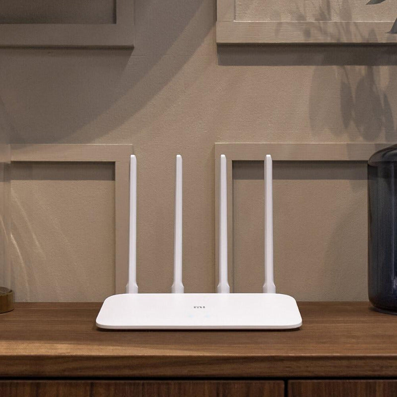 WiFi 4A Router Gigabit edition 2.4GHz +5GHz WiFi 16MB ROM + 128MB DDR3 High Gain 4 Antenna Mihome APP Control IPv6