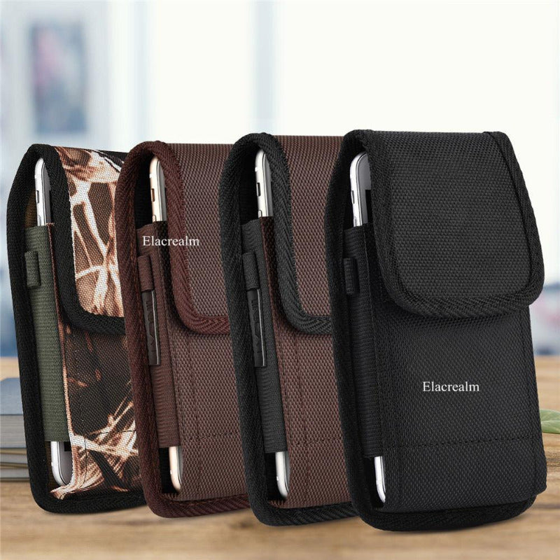 Universal 5.5 inch phone pouch waist case for iphone 6/6s Plus 7Plus 8Plus for Samsung Galaxy Smartphone Bag Cover Holster