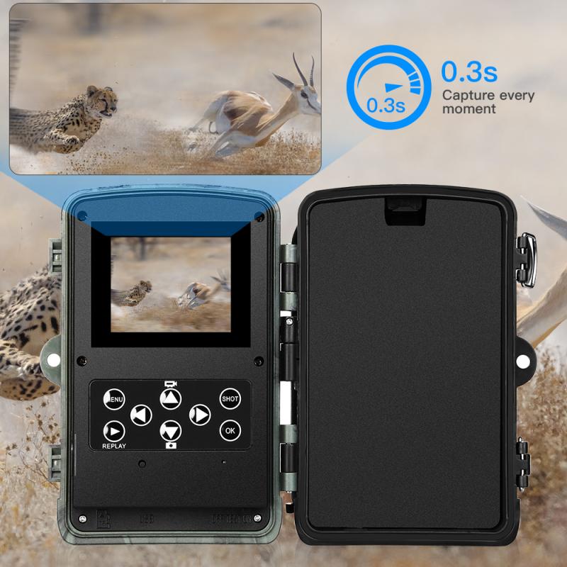 SUNTEKCAM 4G 4K HD1080P Night Vision Trap Game 120 Degree Hunting Trail Cam FTP SMTP MMS Wireless Cellular Wildlife Camera Cam