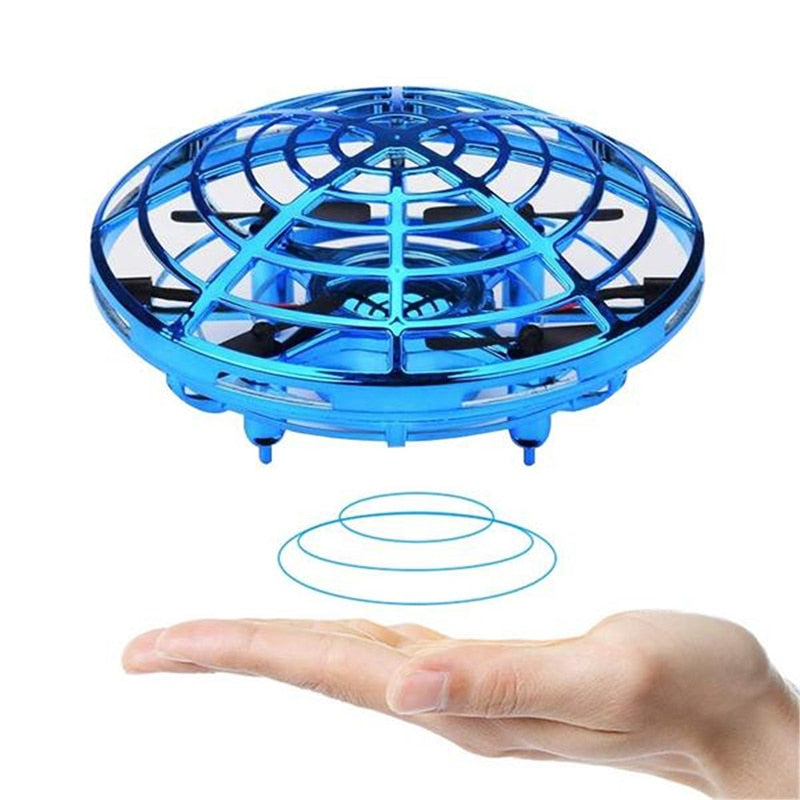 UFO RC Drone Mini Helicopter Infraed Hand Sensing Aircraft Electronic Model Quadcopter flayaball Small drohne Toys For Kid Boy