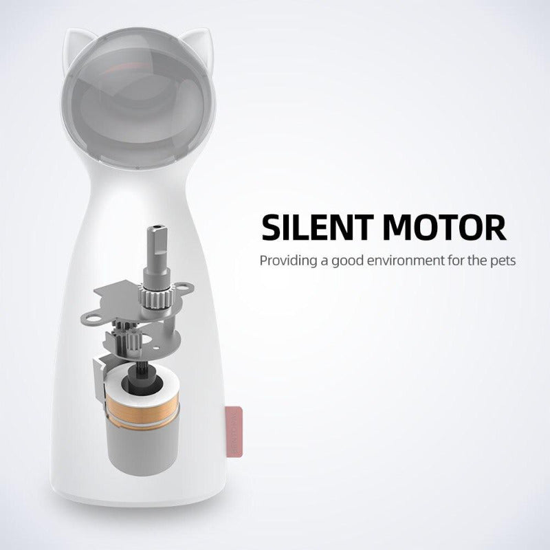 Cat Interactive Toy LED Laser Funny Toy Automatic laser cat Toy Auto Rotating Cat Exercise Training Entertaining Toy Multi-Angle