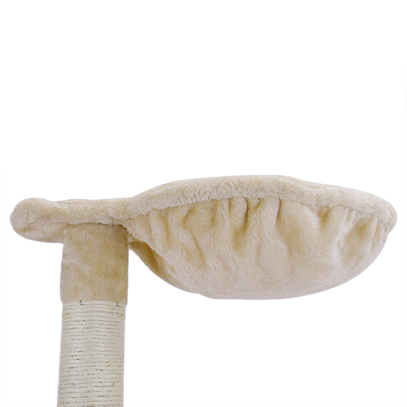 Luxury Multi-layer Cat Condo Bed House For Cat Durable Sisal Scratching Post Cat Tree With Hammock Cat Furniture