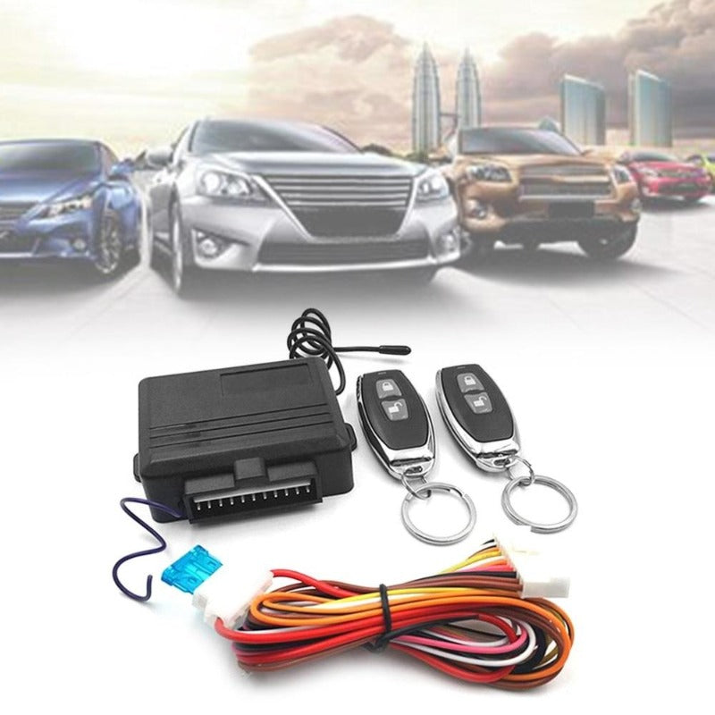 Car Remote Central Door Lock Keyless Locking Kit Entry Alarm System 410/T231 Outdoor Anti-resistance Car Repairing Parts