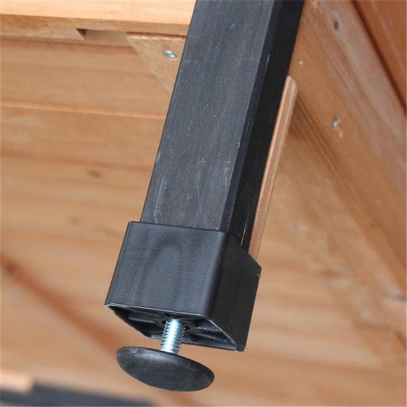 Dog House Waterproof Pet House Home Wooden Outdoor Pet Kennel Shelter Weather Resistant Dog Cat Kennel for Backyards