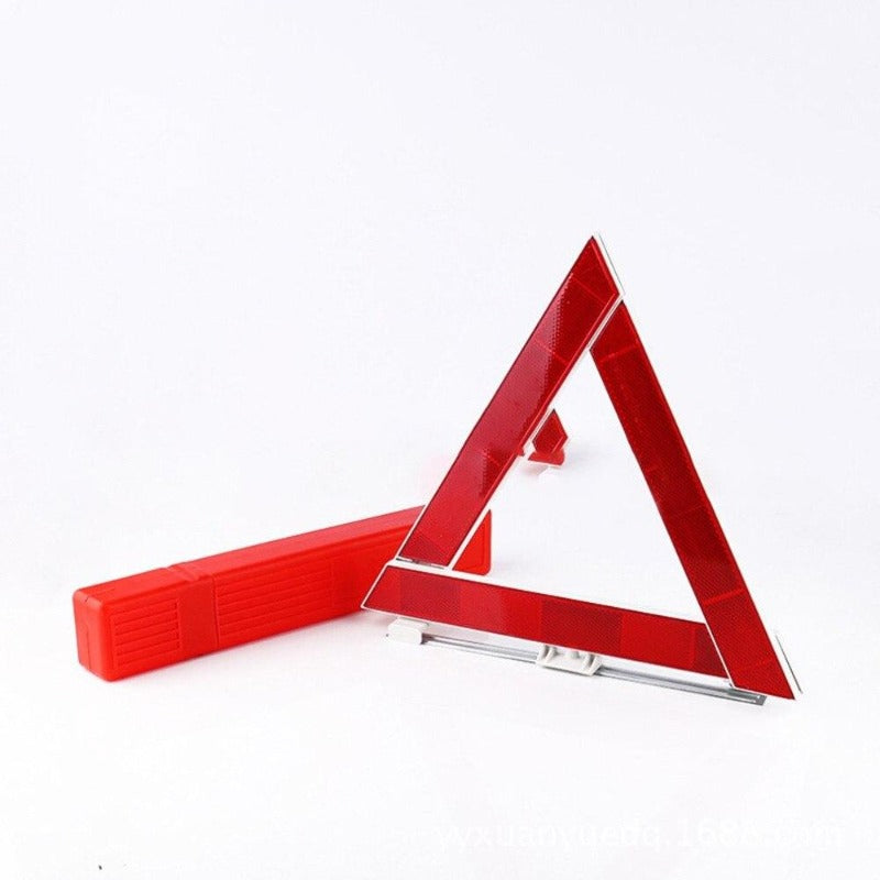 Cars Tripod Reflective Stop Sign Board Emergency Hazard Sign Auto Breakdown Warning Triangle Car Triangle Warning Sign