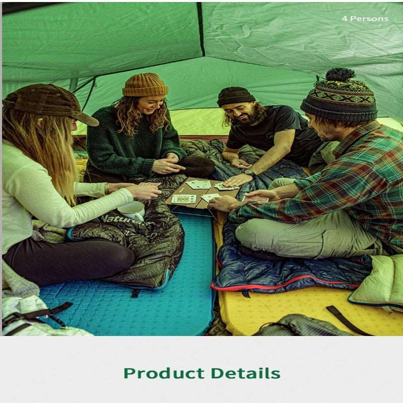 Naturehike Opalus Tunnel Tent Outdoor 2-3 Persons Camping Tent 20D Silicone/210T Polyester fabric Tent NH17L001-L free footprint
