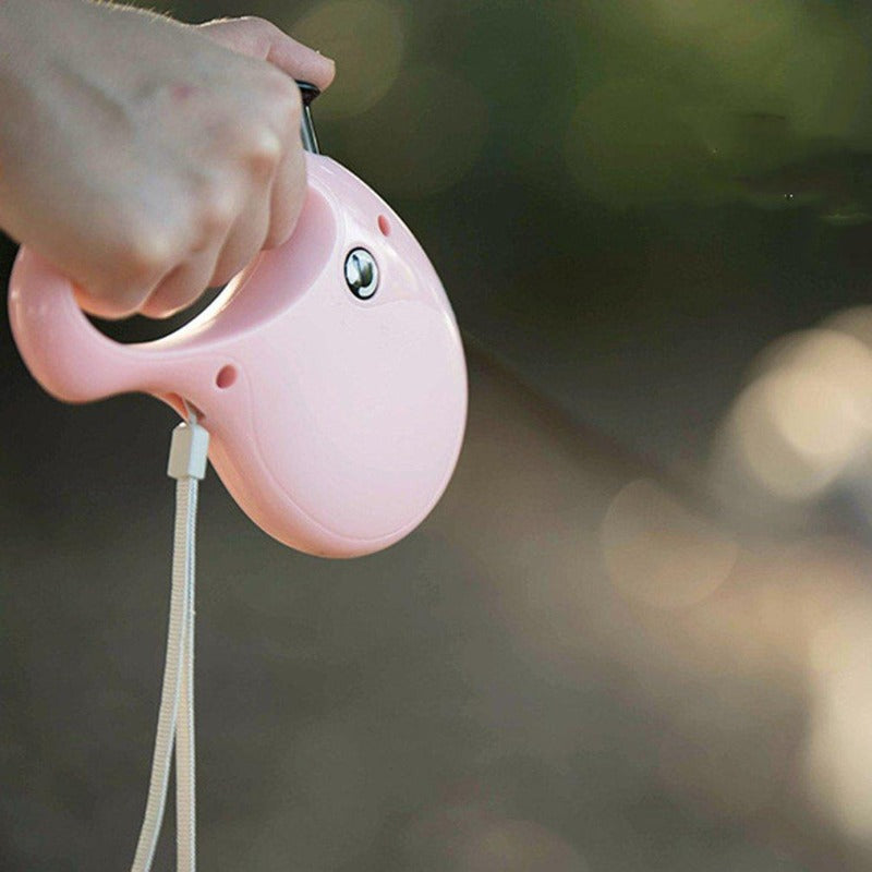 SUPREPET 5 Meter Pet Retractable Dog Leash 3M Reflective Nylon Rope Dog Leashes for Large Medium Dogs Firm Dog Lead Pet Supplies