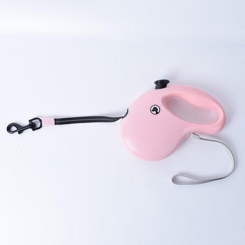 SUPREPET 5 Meter Pet Retractable Dog Leash 3M Reflective Nylon Rope Dog Leashes for Large Medium Dogs Firm Dog Lead Pet Supplies