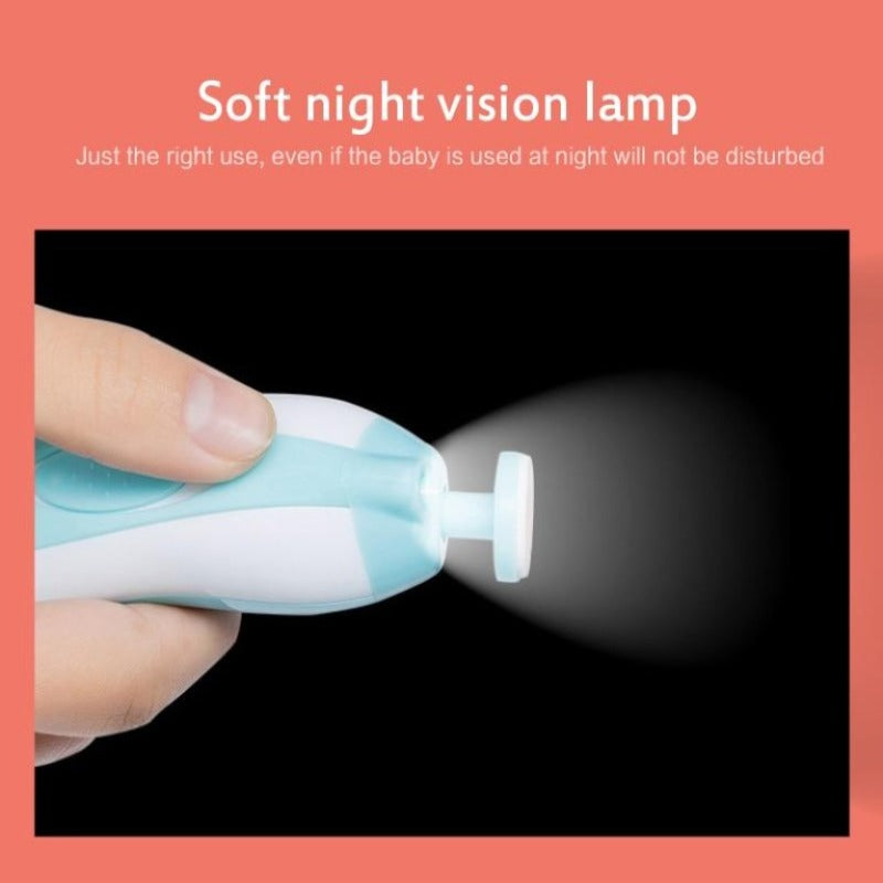 Baby Nail Trimmer Electric Baby Manicure Pedicure Nail Clippers Cutter Scissors Care Set New Born Baby Nail Clipper
