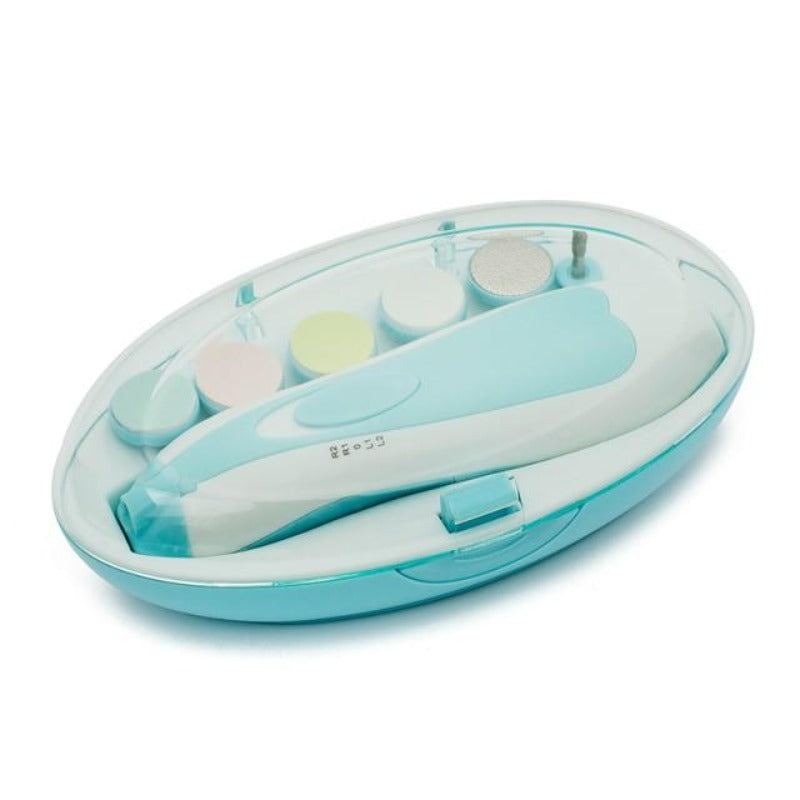 Baby Nail Trimmer Electric Baby Manicure Pedicure Nail Clippers Cutter Scissors Care Set New Born Baby Nail Clipper