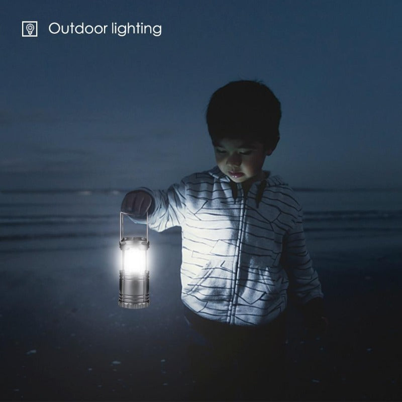 Portable Camping Lantern Hanging Tent Light Collapsible 30 LED Lightweight Flashlight Emergency Linternas For Hiking Camping