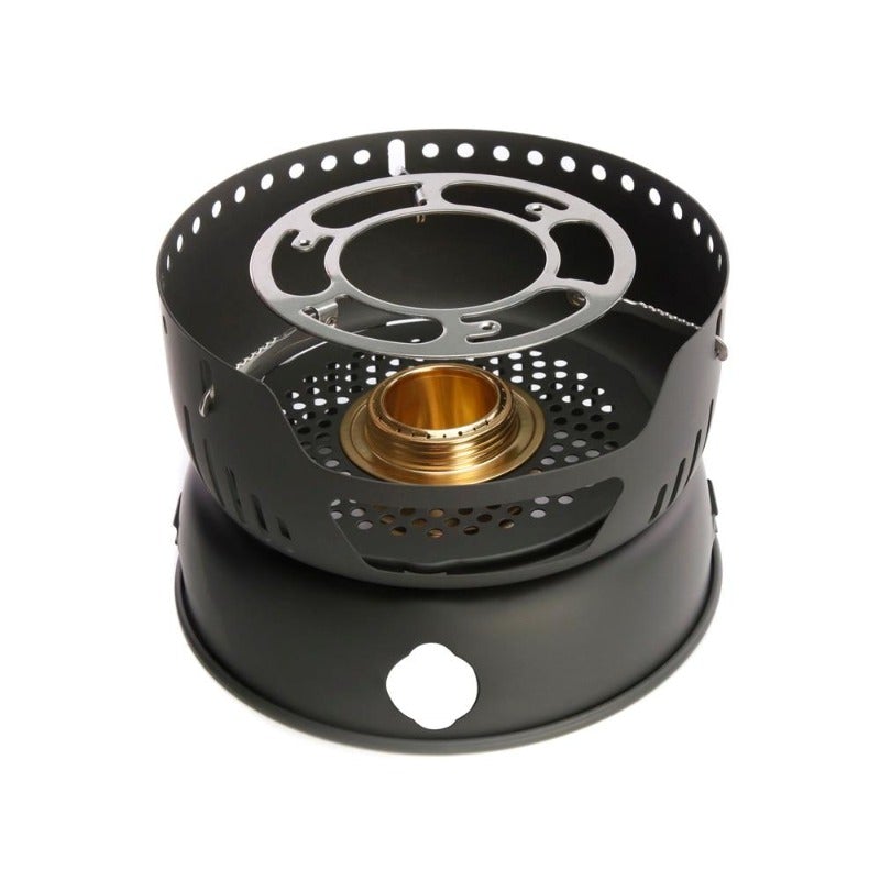 10 Pieces 1-2 People Portable Outdoor Cookware Camping Hiking Picnic Cooking Spirit Stove Alcohol Burner Pot