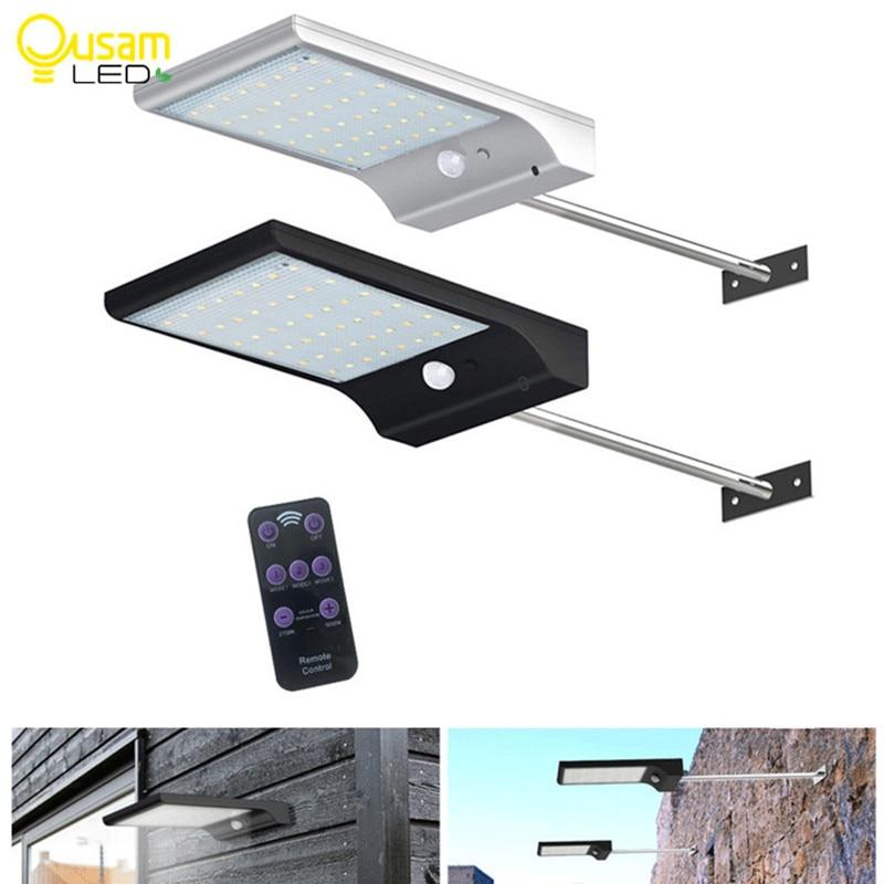 Solar Power Motion Sensor Garden Security Lamp Outdoor Waterproof Light Garden Wall Lamp Solar Lights