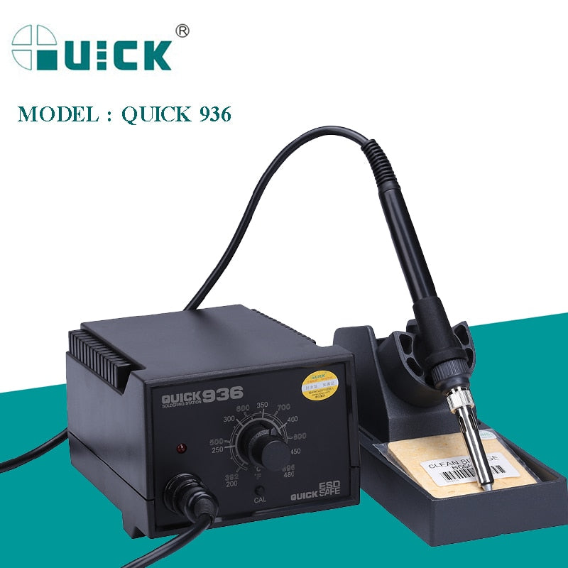 Safe Soldering Station 60W Adjustable Temperature Electric Solder Iron Anti-static BGA Rework Station