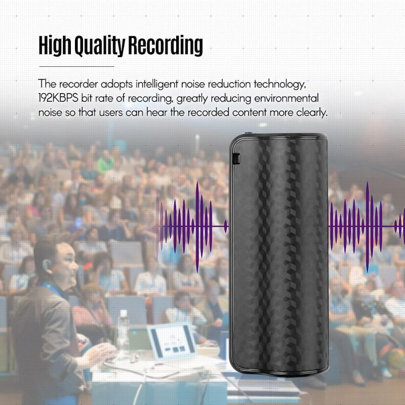 Mini voice Recorder Long-Distance sound recorder Audio Digital Voice Recorder 8GB 16GB 32GB Smallest voice recorder player