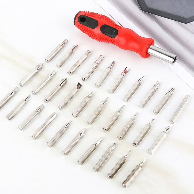 31Pcs Combination Screwdriver Kit with Magnetic DIY Hand Tool Set