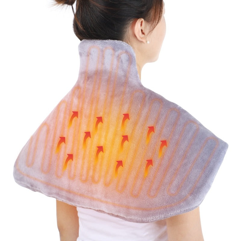 Warmer Electric Heating Pad Heated Mat Large Thermal Blanket Shoulder Neck Back Heating Shawl Wrap Pain Relief Temperature