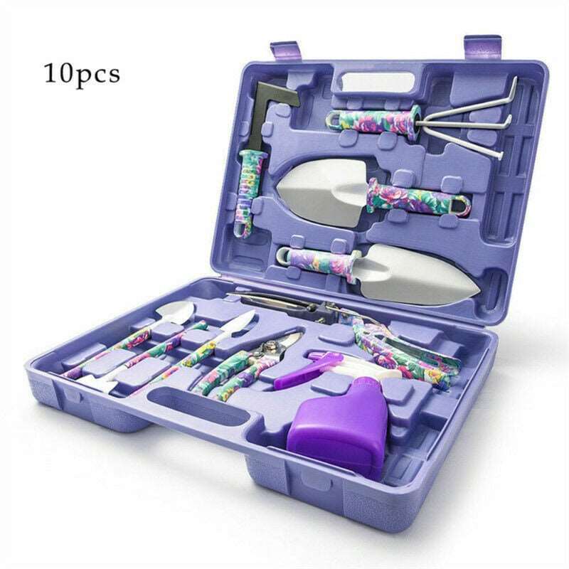 Garden Plant Tool Set Shovel Rake Clippers Irrigation Watering Tool Garden Pruning Planting Gardening Tools Kit