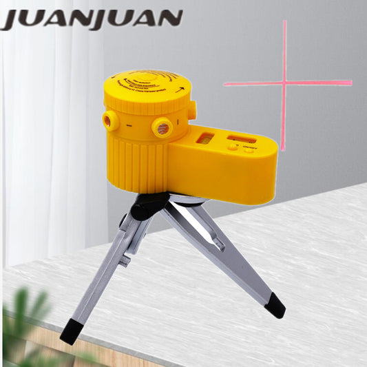 Plastic Multifunction cross Line Tool Device LED Laser Level Vertical Horizontal LV60 equipment measuring With Tripod