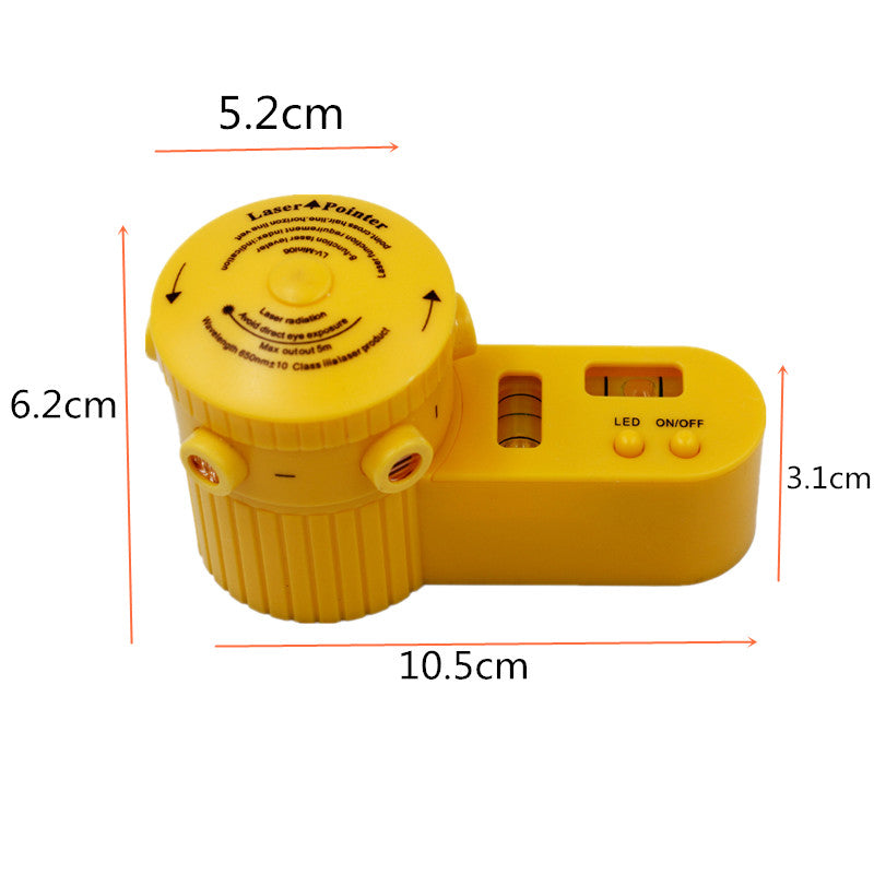 Plastic Multifunction cross Line Tool Device LED Laser Level Vertical Horizontal LV60 equipment measuring With Tripod