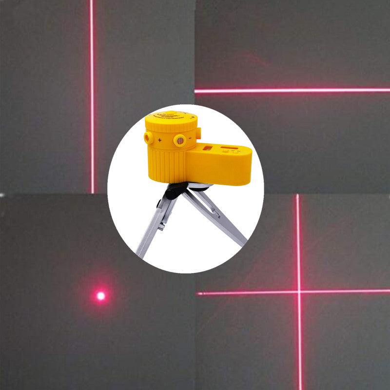Plastic Multifunction cross Line Tool Device LED Laser Level Vertical Horizontal LV60 equipment measuring With Tripod
