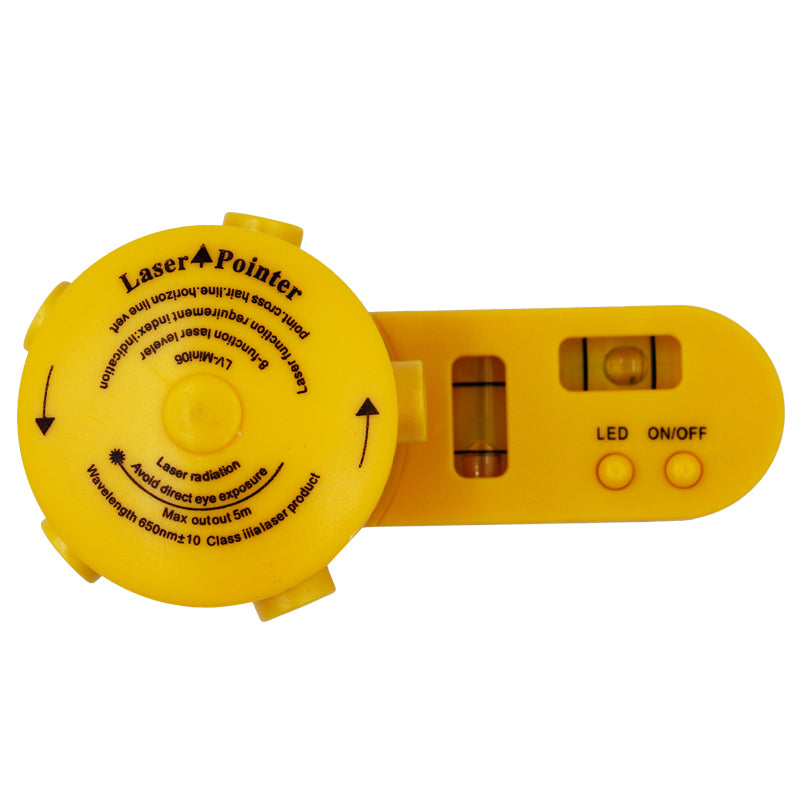 Plastic Multifunction cross Line Tool Device LED Laser Level Vertical Horizontal LV60 equipment measuring With Tripod