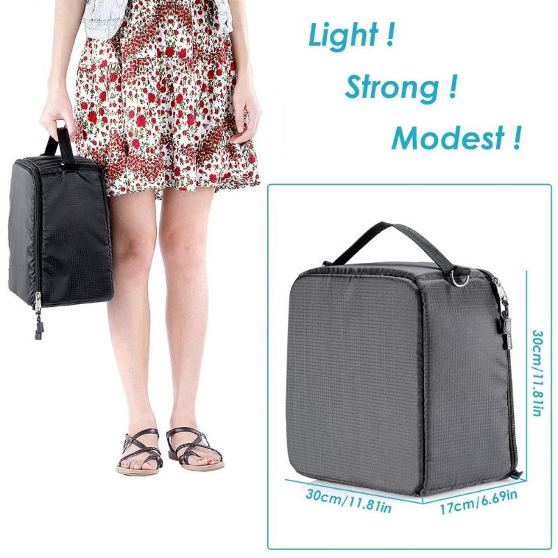 Camera Padded Bag Protection Handbag for SLR DSLR Mirrorless Camerasand Other Camera Accessories