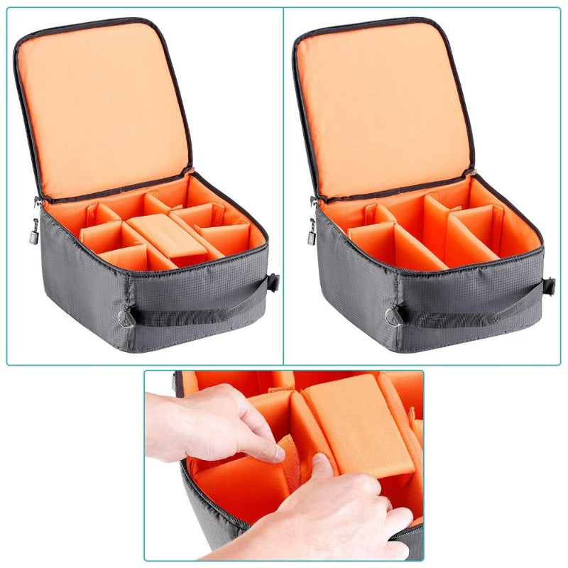 Camera Padded Bag Protection Handbag for SLR DSLR Mirrorless Camerasand Other Camera Accessories