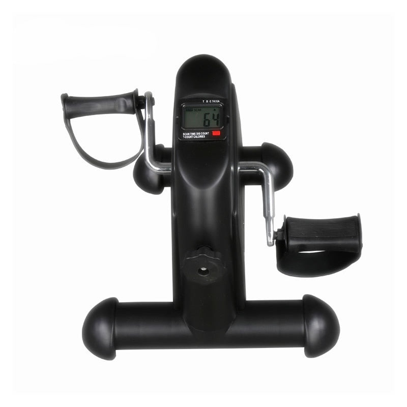 Home Exerciser Mini bike Fitness LCD Display Pedal Exercise Indoor Cycling Stepper Mini Exercise bike