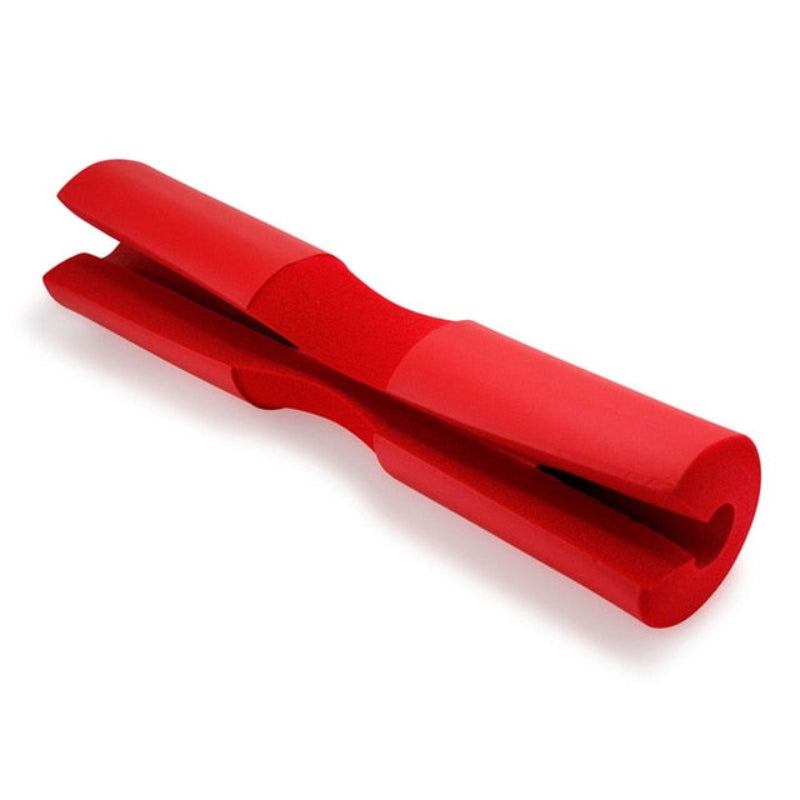 Red hair straightener on a white background