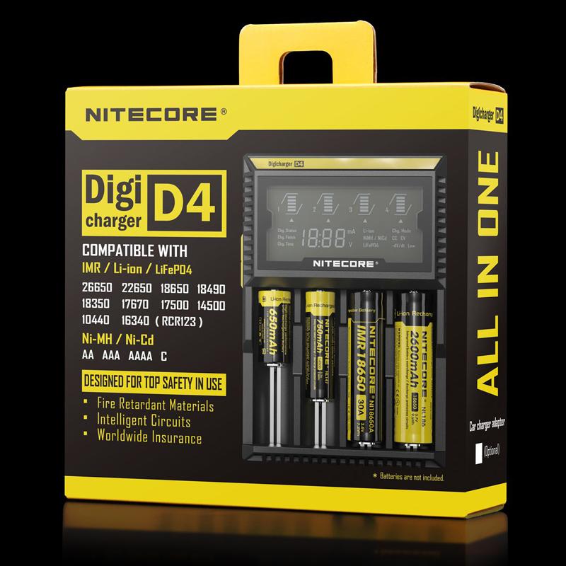 Nitecore LCD Display Battery Charger