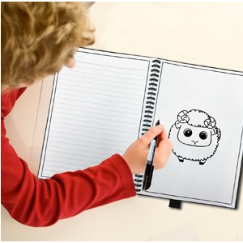 Ego-Friendly Rewritable Paper Notebook