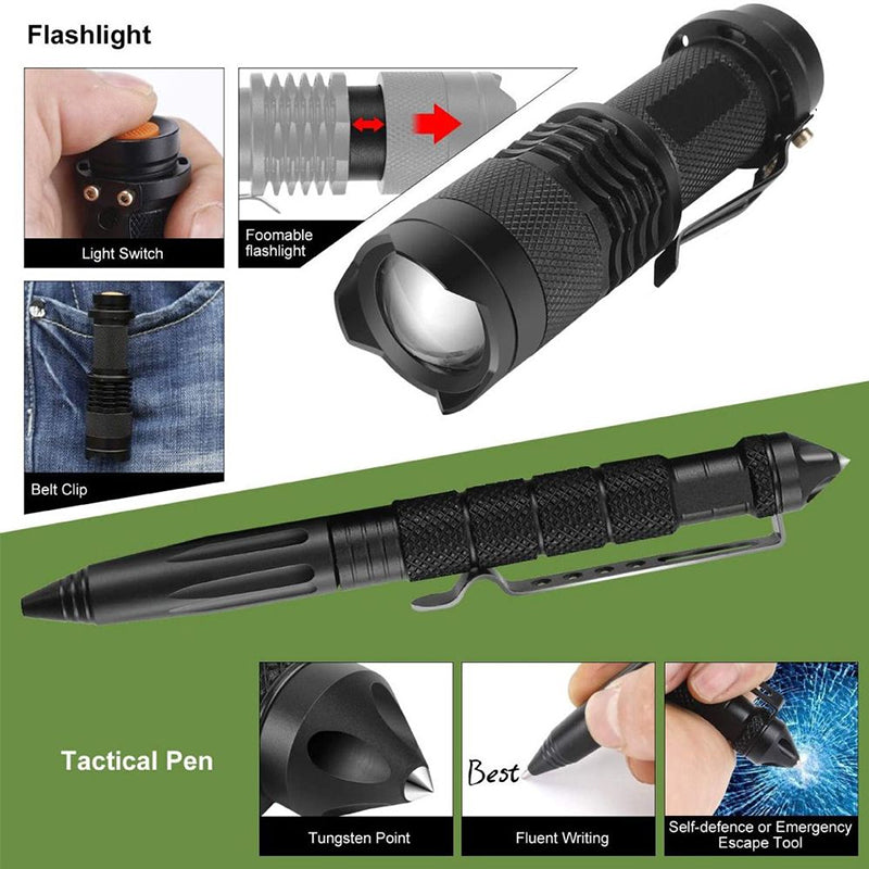 Military-Grade Outdoor Survival Kit