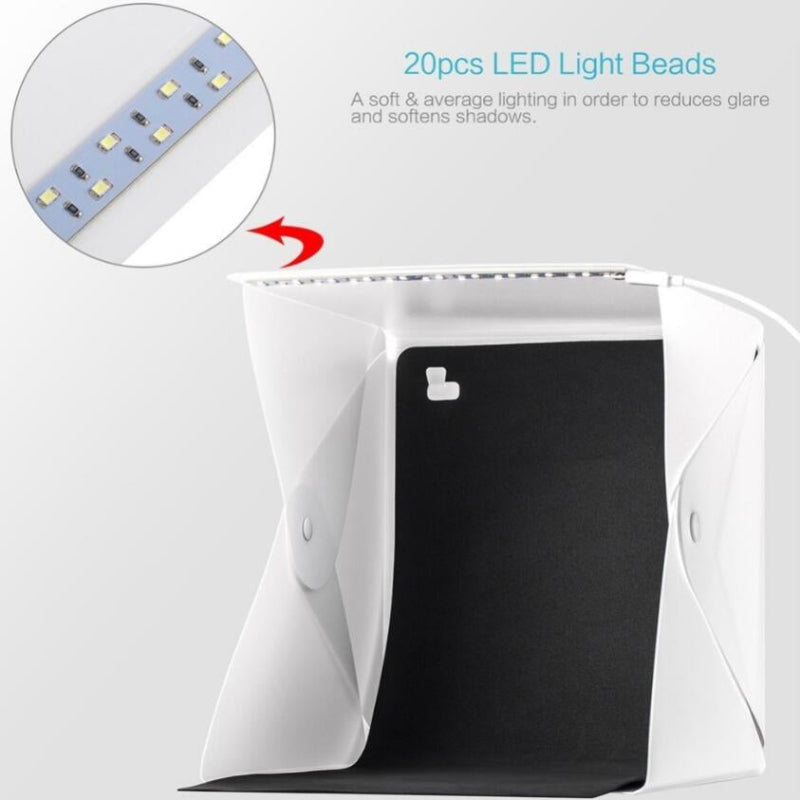 Mini Portable and Folding Photo Light Box
