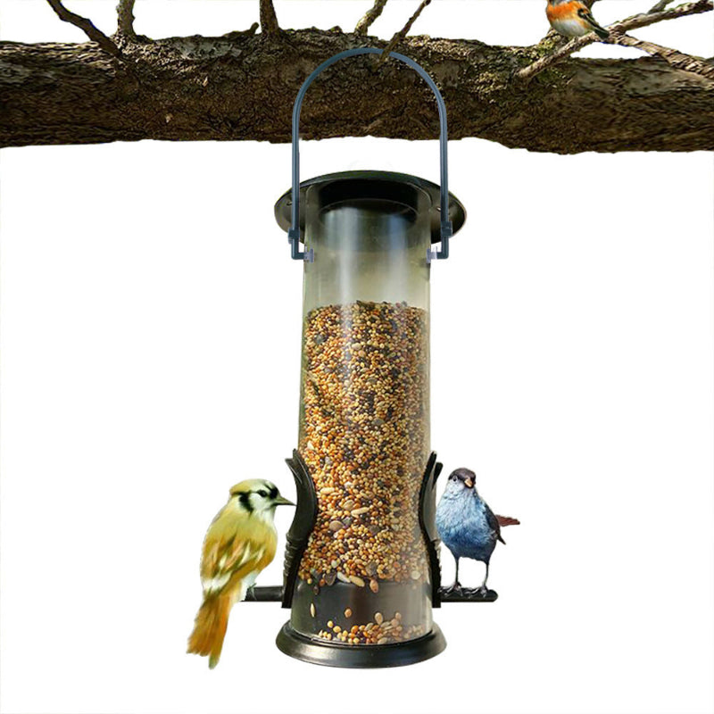 #Pet #Birdfeeder #Feedstation #Hanging #Garden #Plastic #Birds #Fooddispenser #Feeders #Outdoor #Garden #Decoration