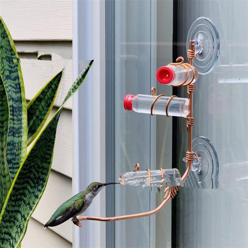 Window Suction Cup Hummingbird Feeder