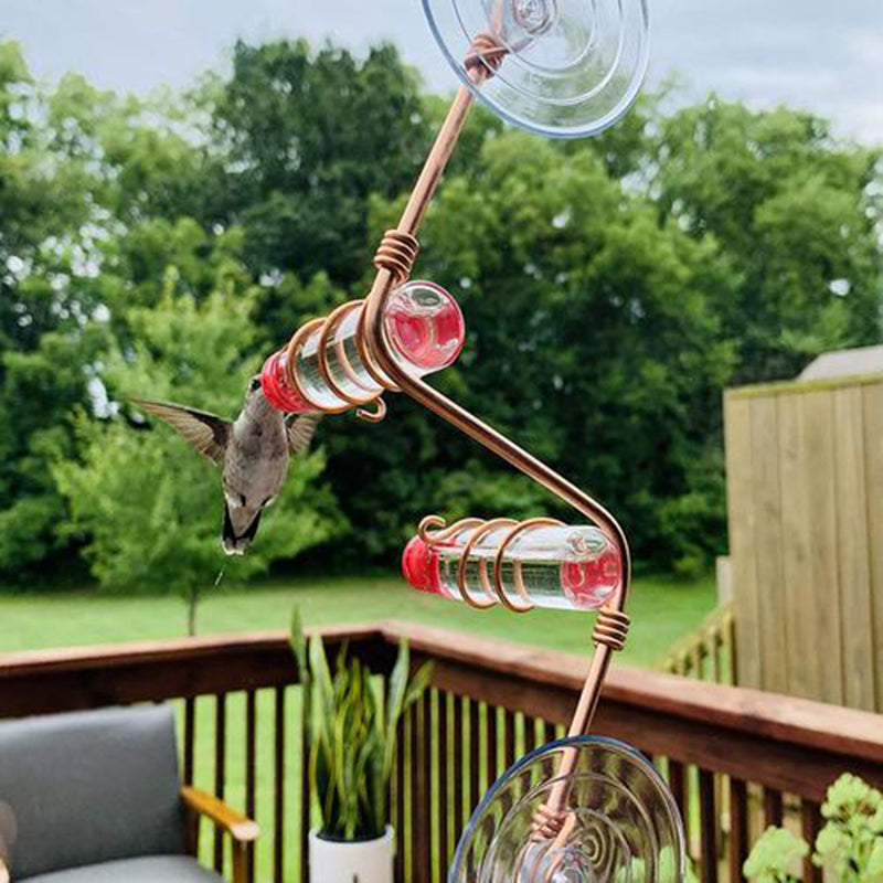 Window Suction Cup Hummingbird Feeder