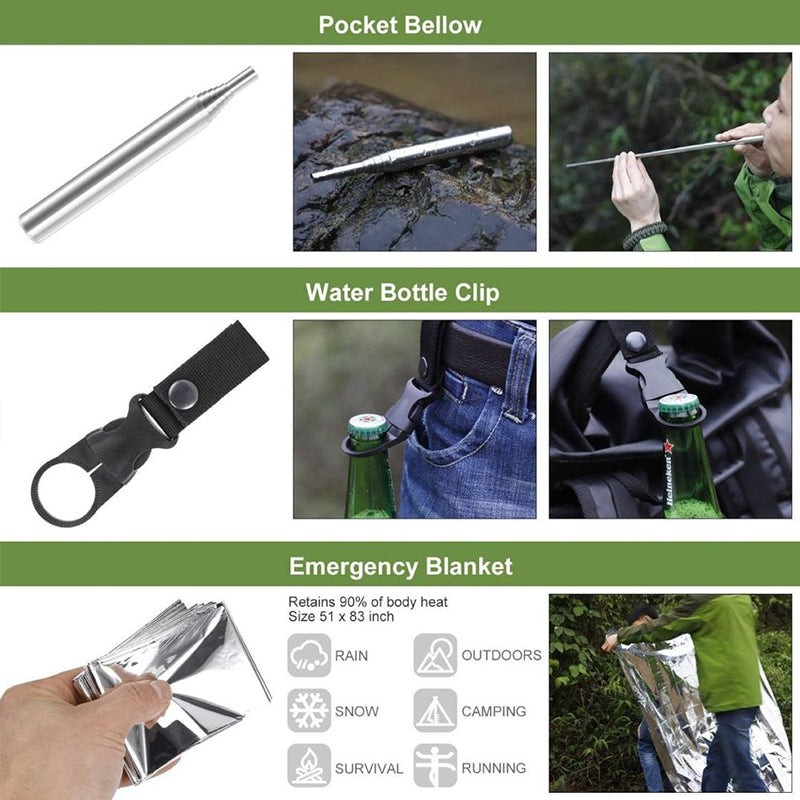 Military-Grade Outdoor Survival Kit